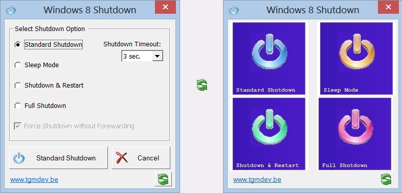 Windows 8 SHutdown
