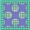 Grid Display for Sierpinski Curve