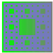 Third Iteration in Sierpinski Carpet