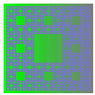 Fourth Iteration in Sierpinski Carpet