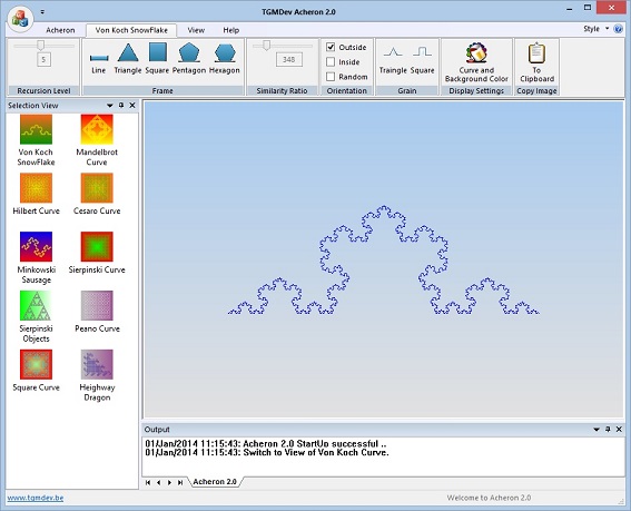 Acheron 2.0 Screen Overview