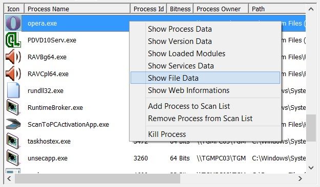 KillProcess 4.3 Right-Click Context Menu