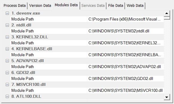 Modules Data