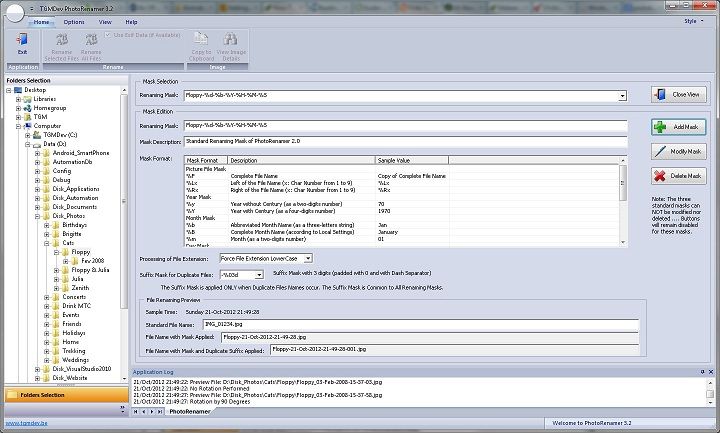 PhotoRenamer 3.2