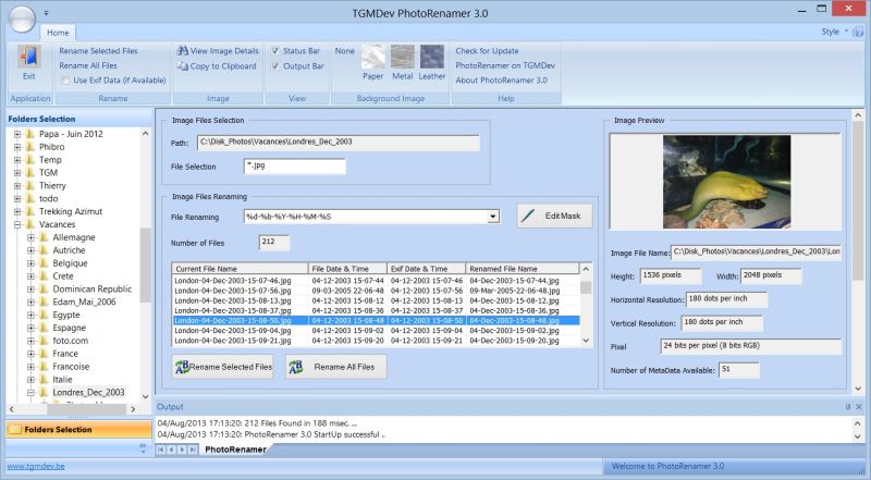 PhotoRenamer 3.0