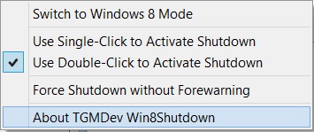 Win8Shutdown Context Menu